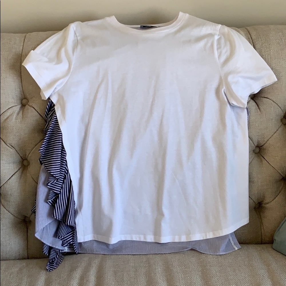 Opening ceremony mixed media top size Small